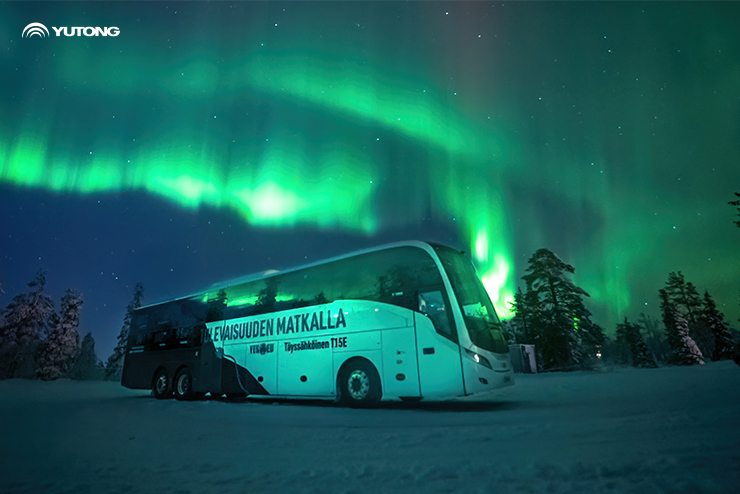 Yutong Bus T15E esittelee erinomaista akku-suorituskykyä ja ajomatkaa Suomen haasteessa