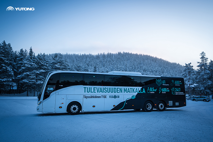 Kuinka Yutongin sähkölinja-auto saavuttaa satojen kilometrien matkan äärimmäisessä kylmyydessä