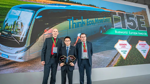 Yutong voittaa kaksi palkintoa Busworld Europe 2023 -tapahtumassa